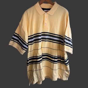 Vintage 90s River Trader Striped Polo